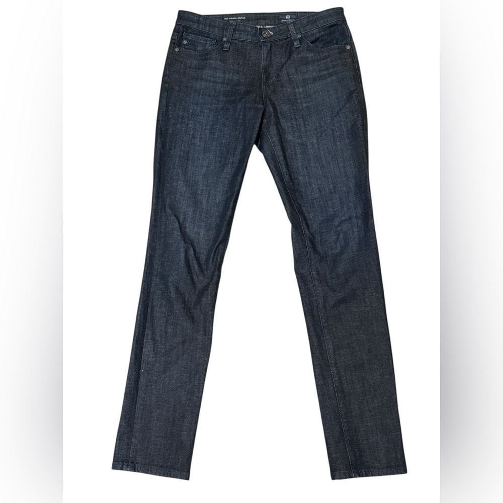 AG Adriano Goldschmied The Prima Ankle Mid Rise Cigarette Jeans Concord Size 25 - Picture 5 of 13